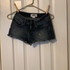 Victoria’s Secret Pink cutoff Jean shorts